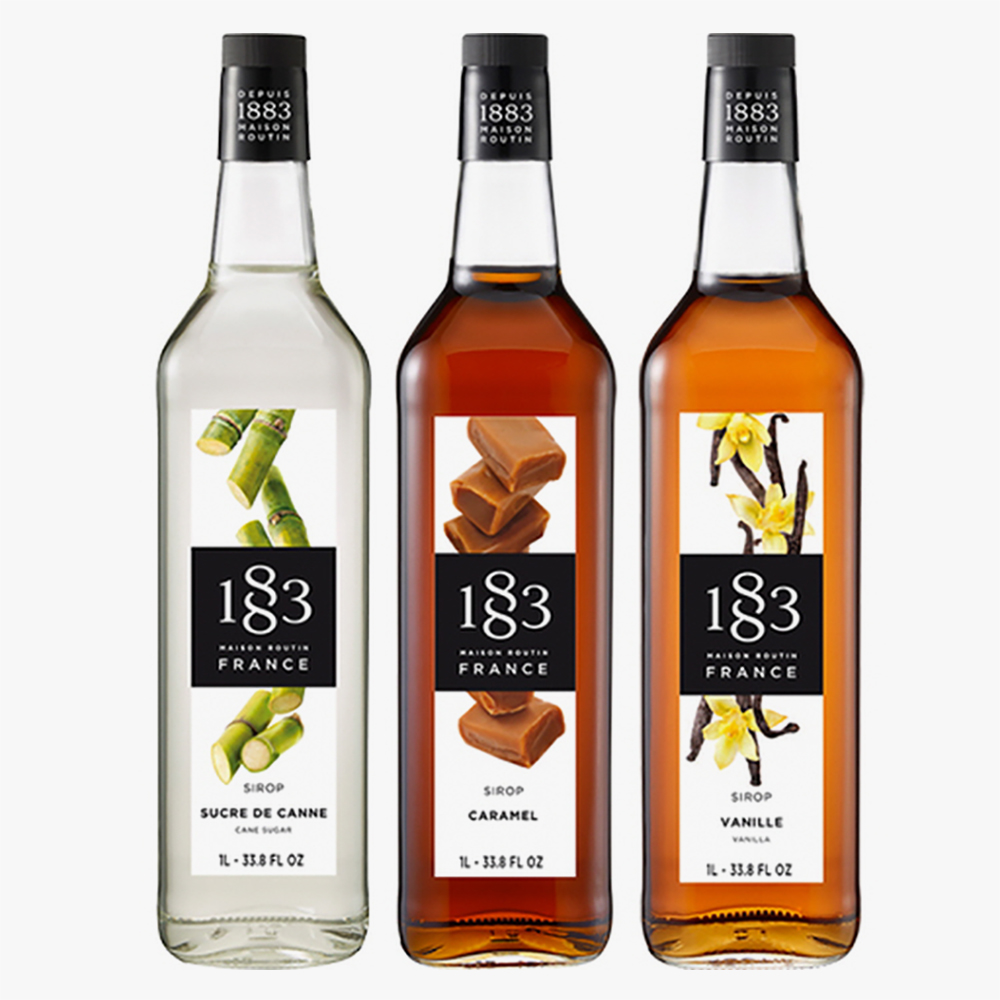 1883 설탕 시럽,카라멜 시럽,바닐라 시럽 1000ml