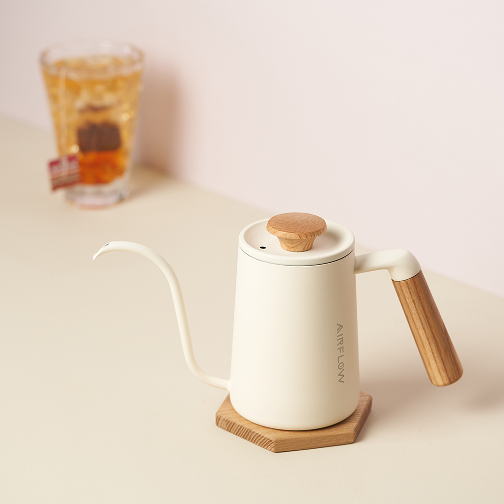 에어플로우 브루마스터 드립포트 600ml (아이보리)