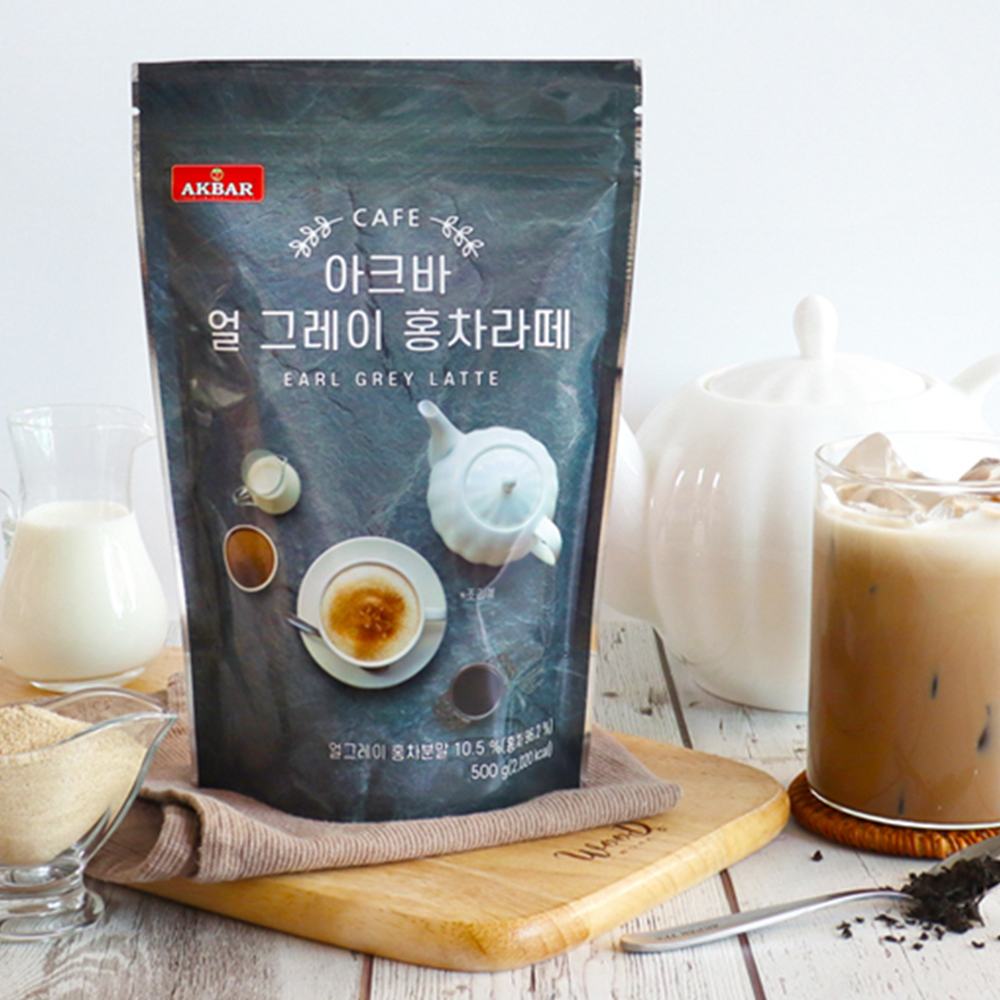 아크바 카페 얼그레이 홍차라떼 500g