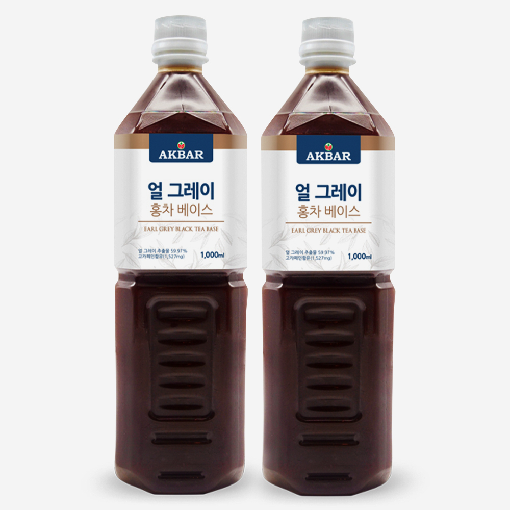 아크바 홍차베이스 1000ml-얼그레이 x 2개