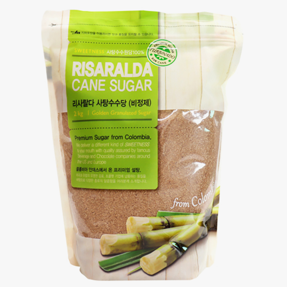 아크바 리사랄다 비정제 사탕수수 2kg