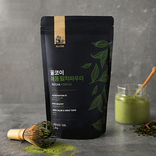 올코이 하동 말차 파우더 500g x 2