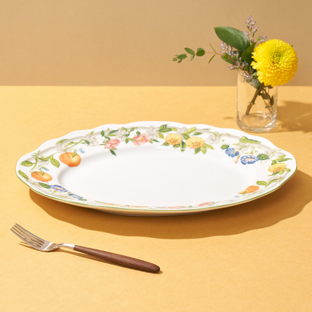안캅 보르고냐 오발 플래터 36cm