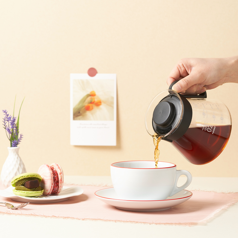안캅 베로나 카페라떼 컬러라인 레드 360ml