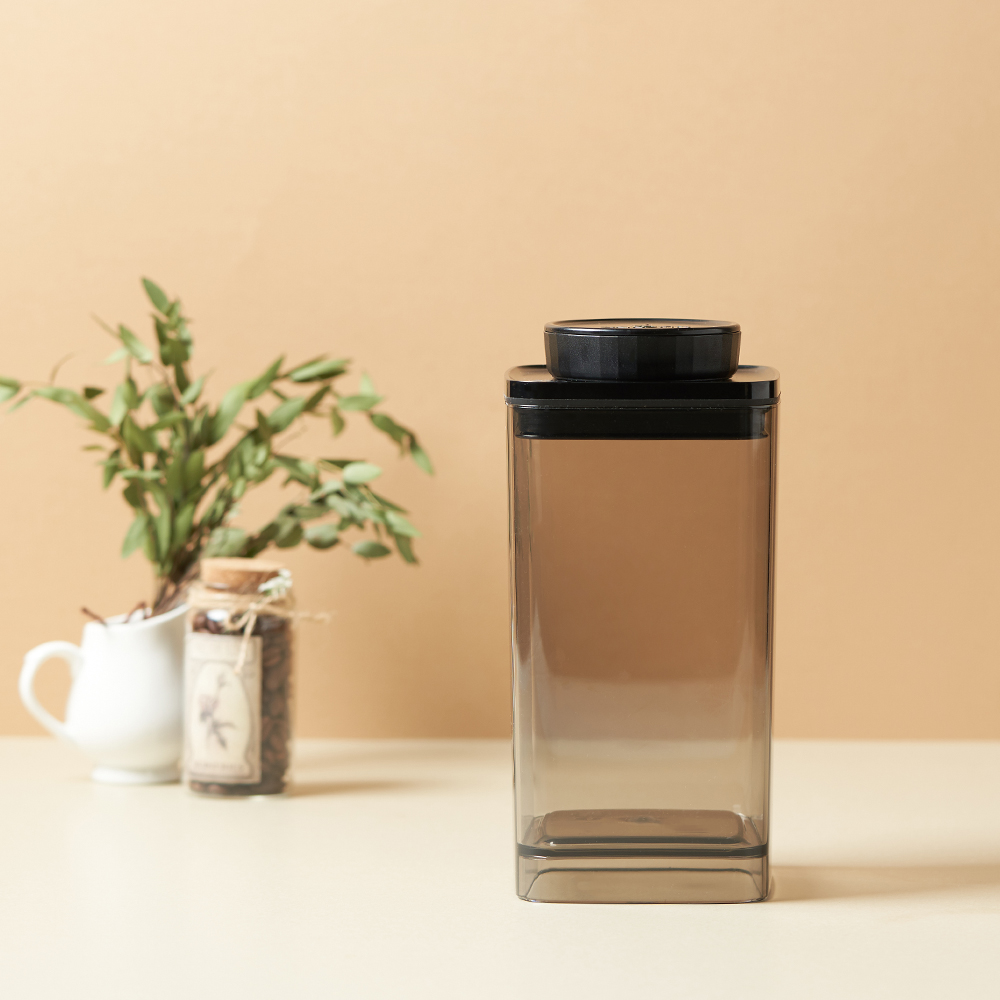 안콤 턴앤실(TNS) 진공밀폐용기 1.2L 투명블랙