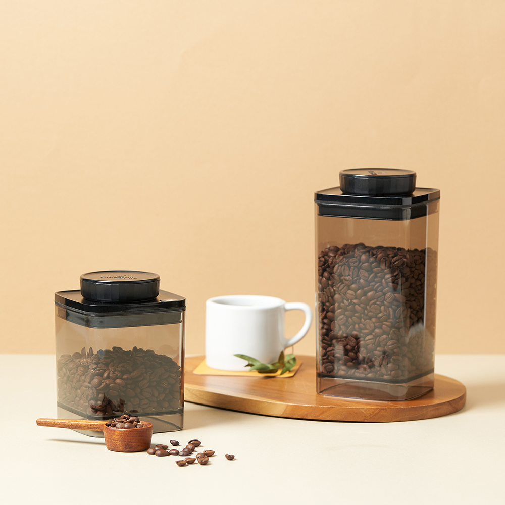 안콤 턴앤실 진공밀폐용기 2종 세트(0.6L+1.2L)