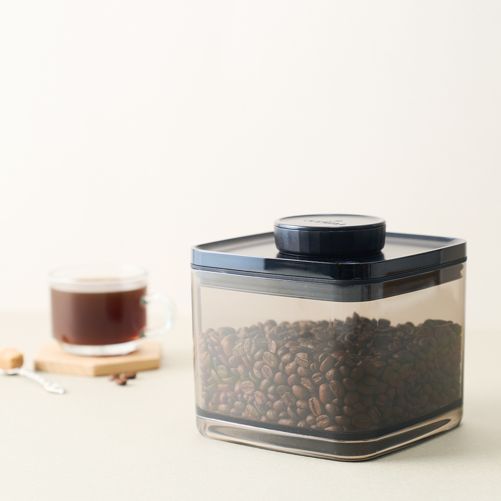 안콤 턴앤실(TNS) 진공밀폐용기 2.4L 투명블랙