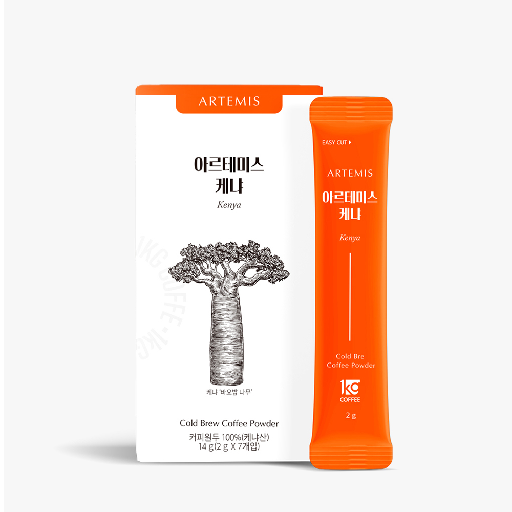 아르테미스 케냐 콜드브루 동결건조 분말커피 2g x 7개입