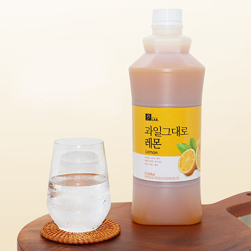 음료연구소 과일 그대로 레몬 1.5 L x 2