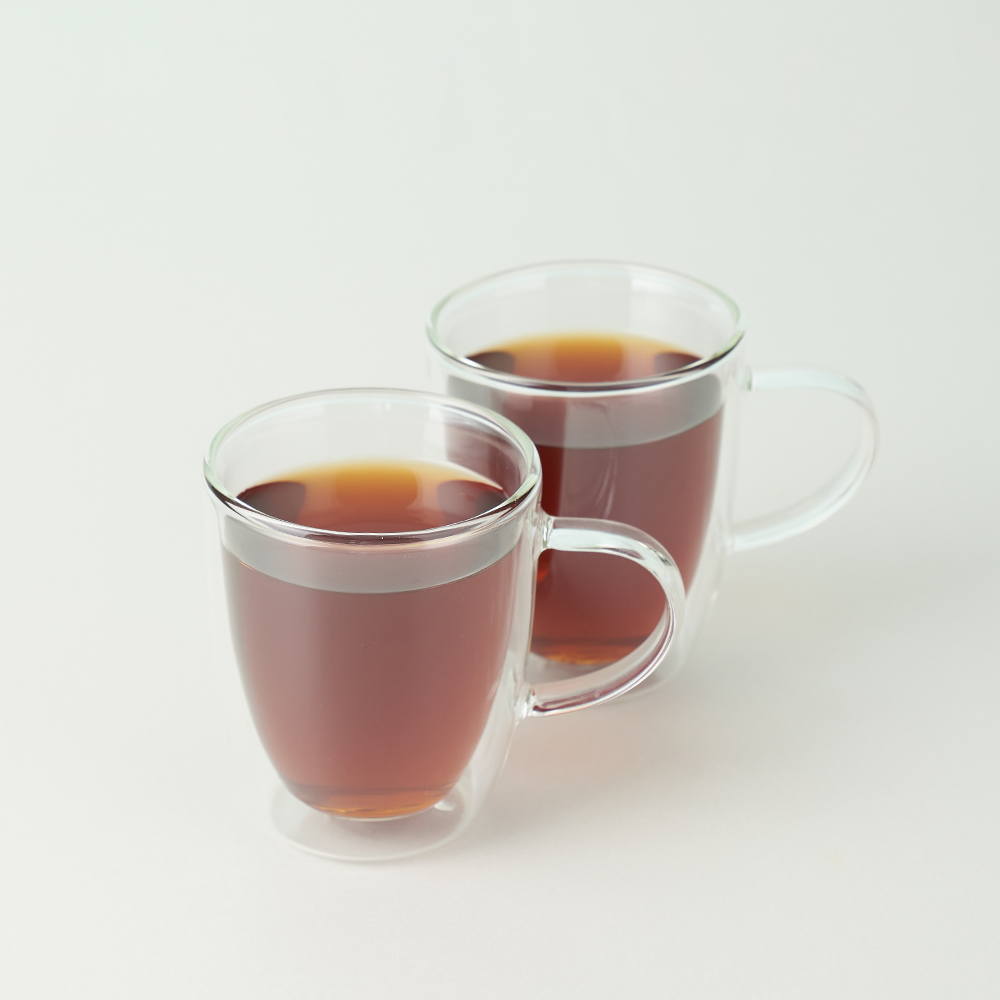 비알레띠 더블월 글래스 카프리 350ml 2인조 세트