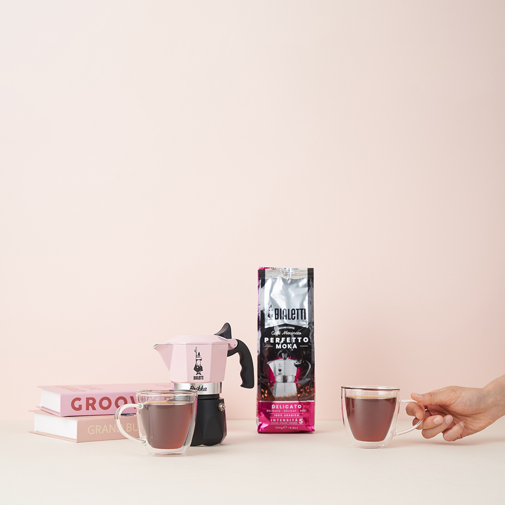 비알레띠 더블월 글래스 카프리 160ml 2인조 세트