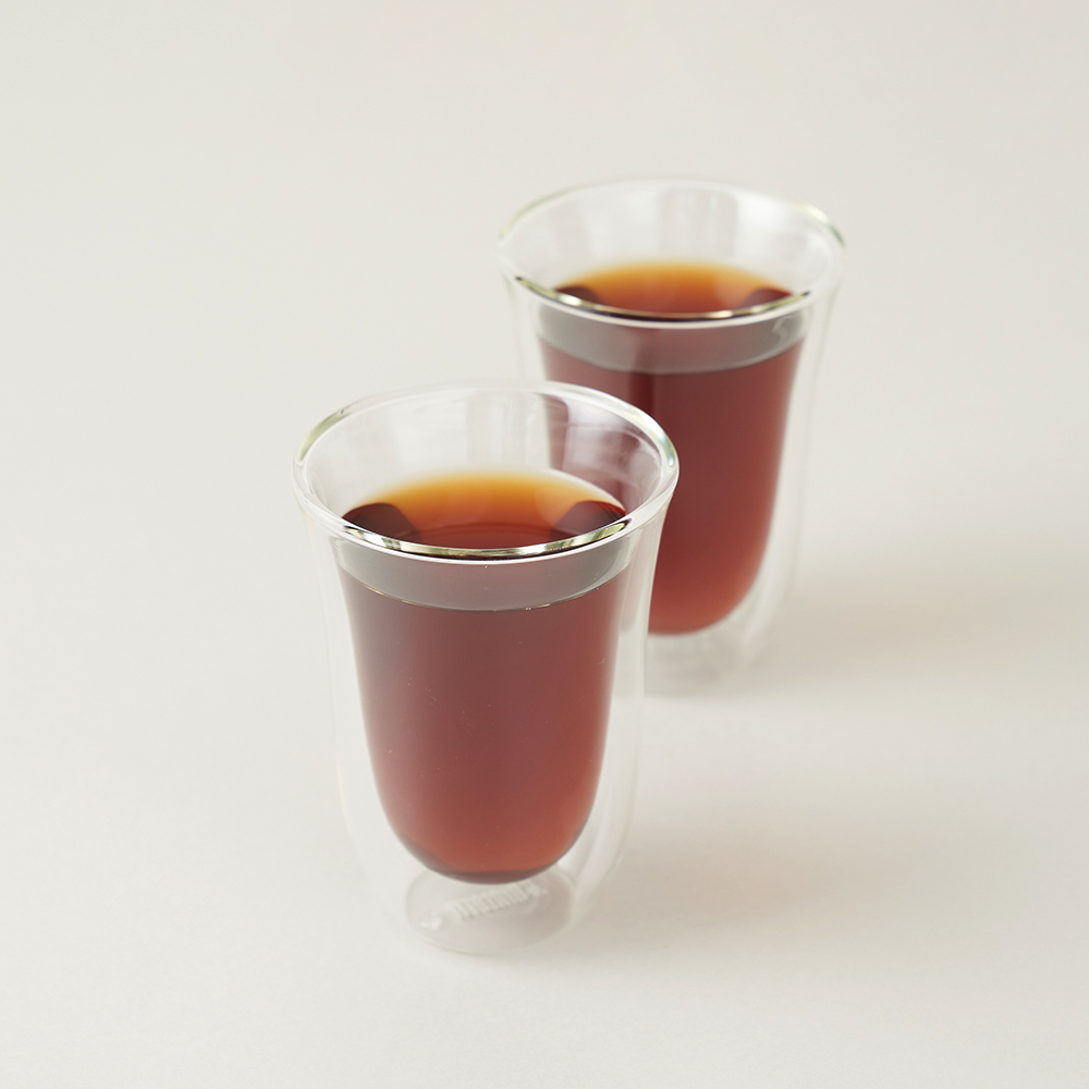 비알레띠 더블월 글래스 피렌체 300ml 2인조 세트