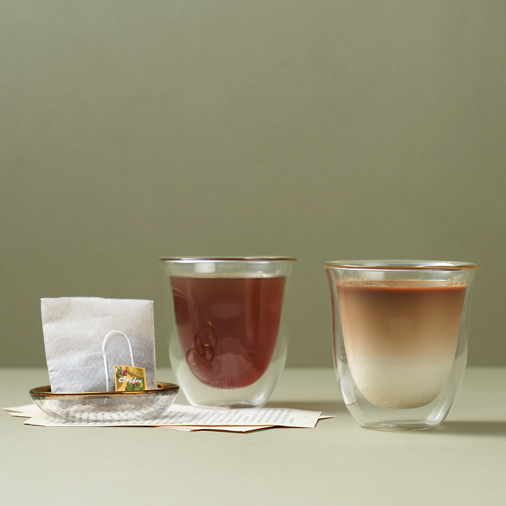비알레띠 더블월 글래스 피렌체 200ml 2인조 세트