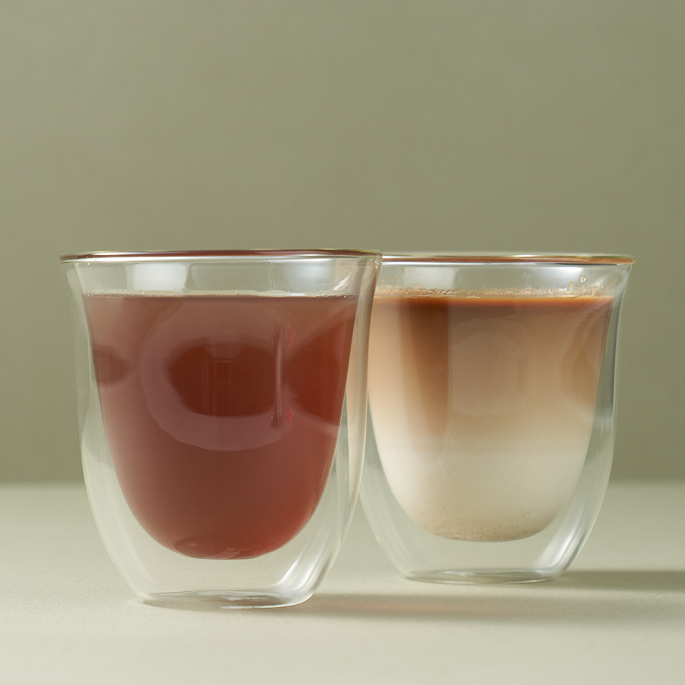 비알레띠 더블월 글래스 피렌체 200ml 2인조 세트