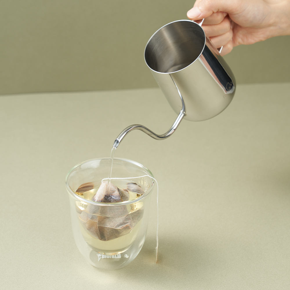 비알레띠 더블월 글래스 피렌체 200ml 2인조 세트