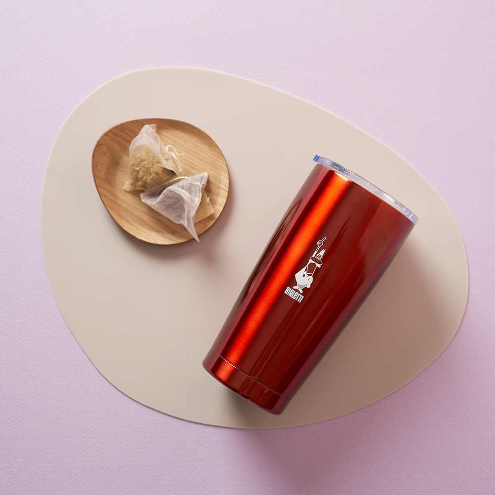 비알레띠 스테인레스 텀블러 레드 550ml