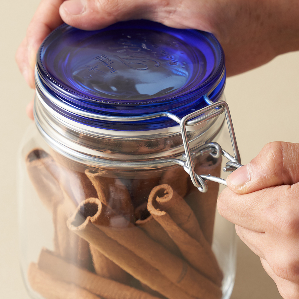 보르미올리 블루뚜껑 밀폐용기 1500ml