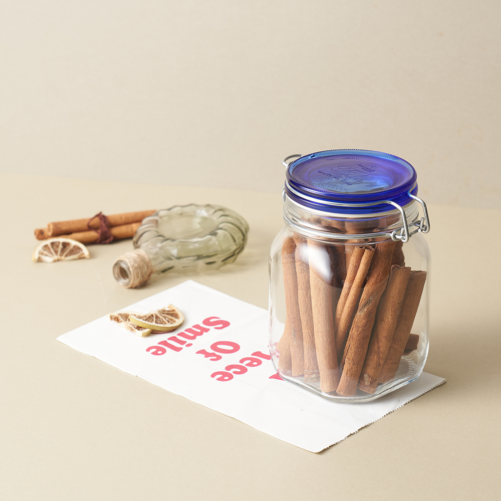 보르미올리 블루뚜껑 밀폐용기 1500ml