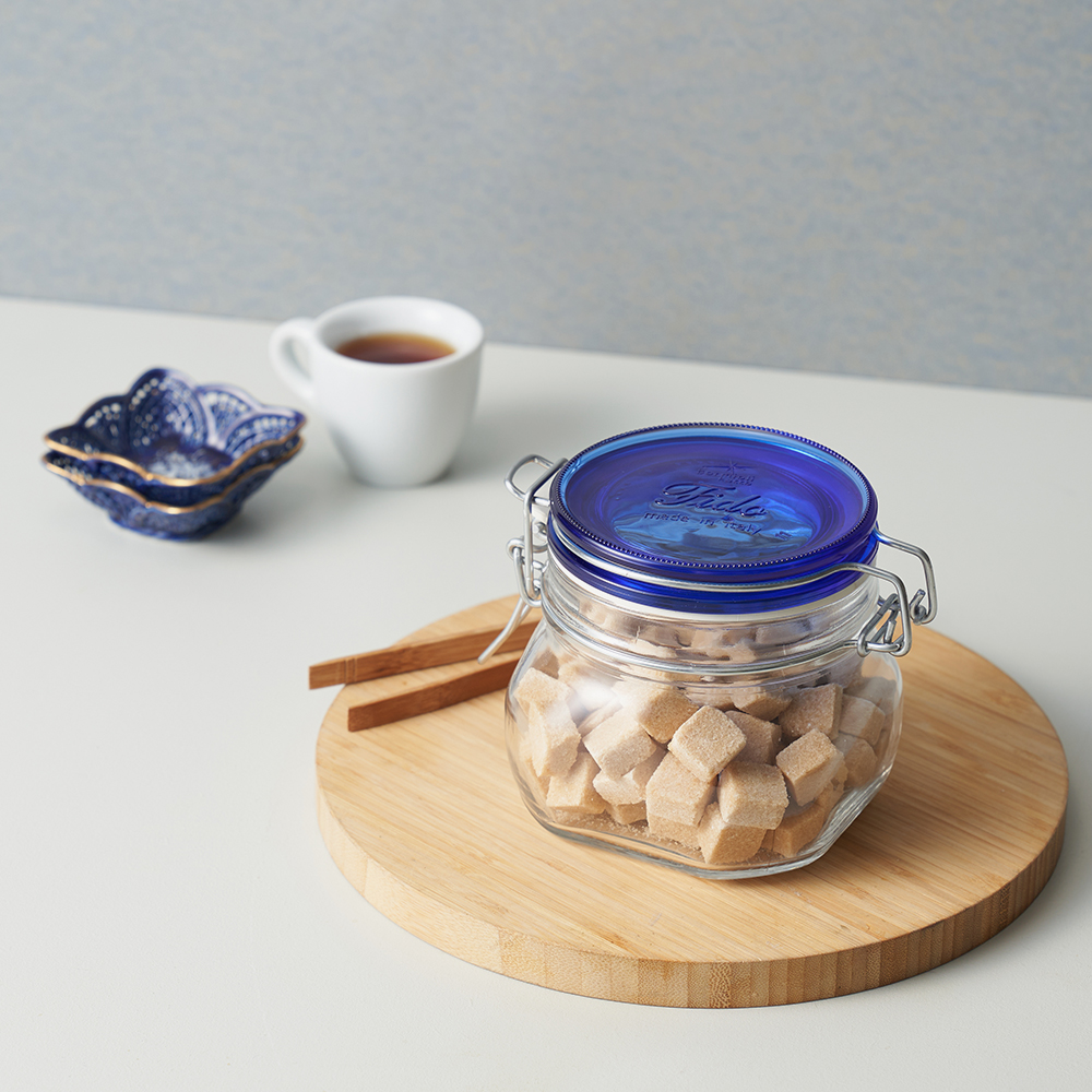 보르미올리 블루뚜껑 밀폐용기 500ml