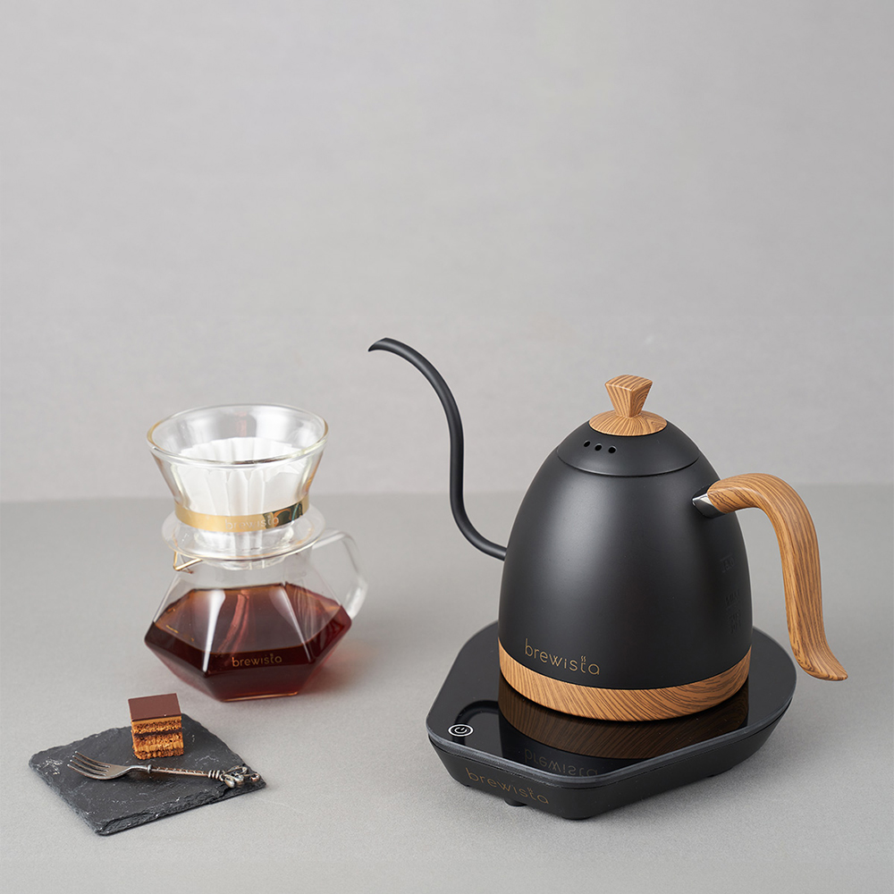 브뤼스타 아티산 구스넥 케틀 PRO 600ml 시크블랙