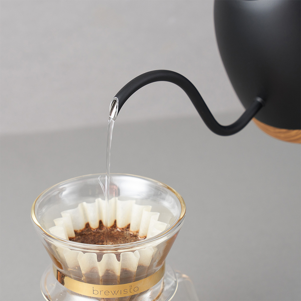 브뤼스타 아티산 구스넥 케틀 PRO 600ml 시크블랙