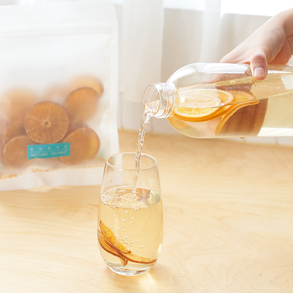 카페뮤제오 에브리보틀 트라이탄 1000ml + 저온건조 과일칩 택1 (자몽/오렌지/라임 옵션)