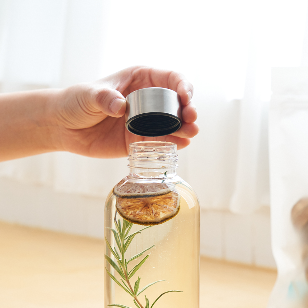 카페뮤제오 에브리보틀 트라이탄 600ml+ 저온건조 과일칩 택1 (자몽/오렌지/라임 옵션)