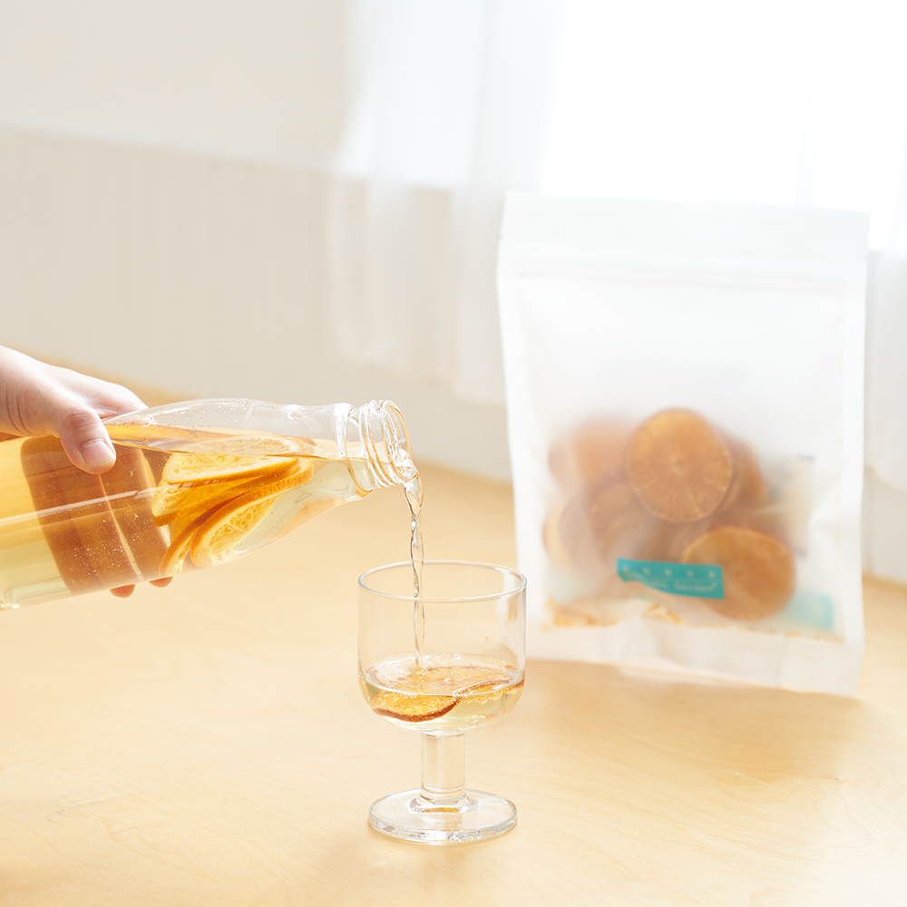 카페뮤제오 에브리보틀 내열유리 600ml+ 저온건조 과일칩 택1 (자몽/오렌지/라임 옵션)