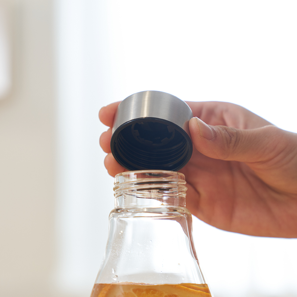 카페뮤제오 에브리보틀 내열유리 600ml+ 저온건조 과일칩 택1 (자몽/오렌지/라임 옵션)