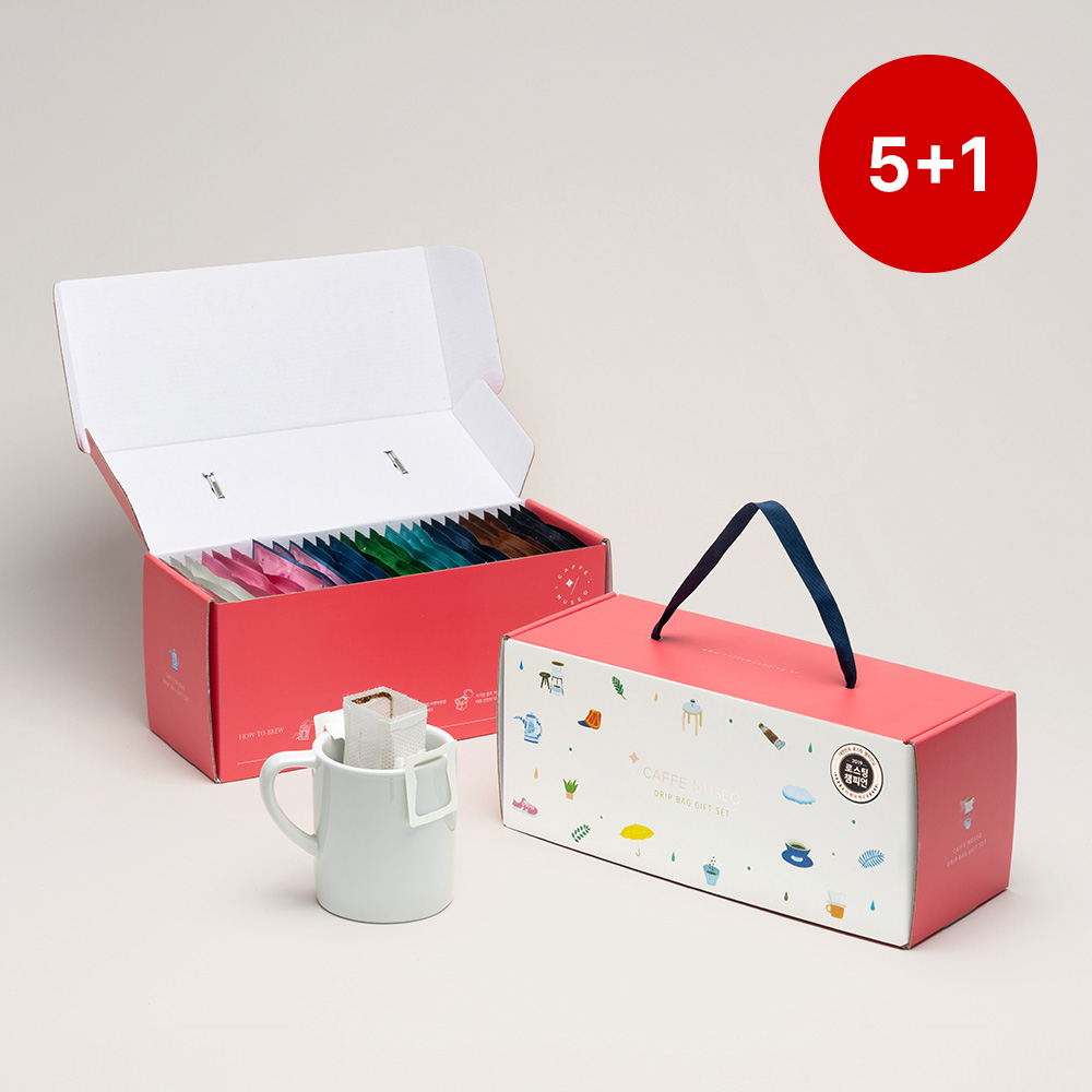 [5+1] 카페뮤제오 드립백 버라이어티 세트 V-2 (9종*3EA)