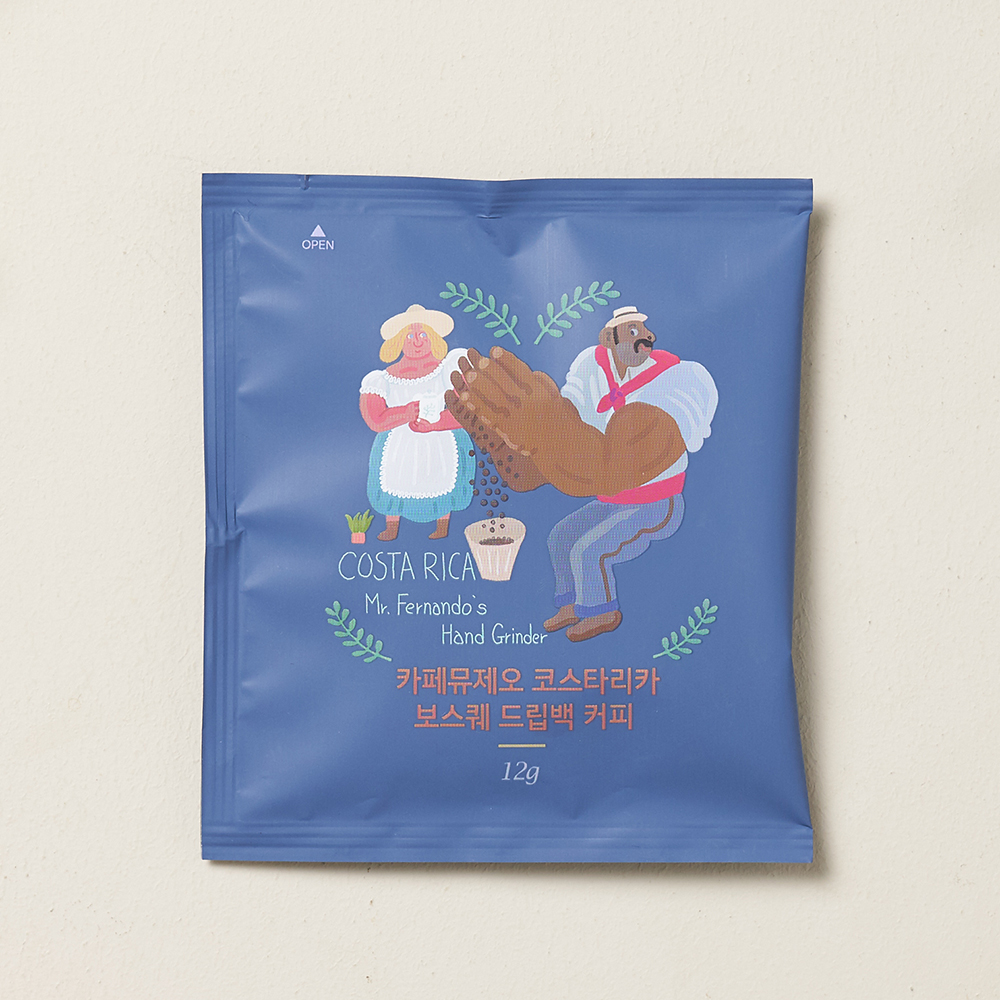 카페뮤제오 드립백 - C5 코스타리카 보스퀘(72pcs)