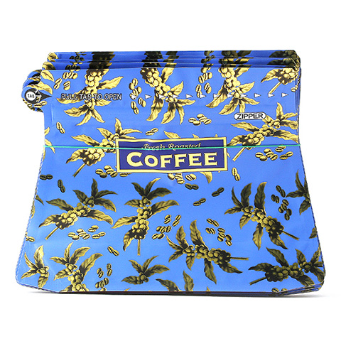 카페뮤제오 선물용 아로마밸브지퍼백 200g 10장(Blue)