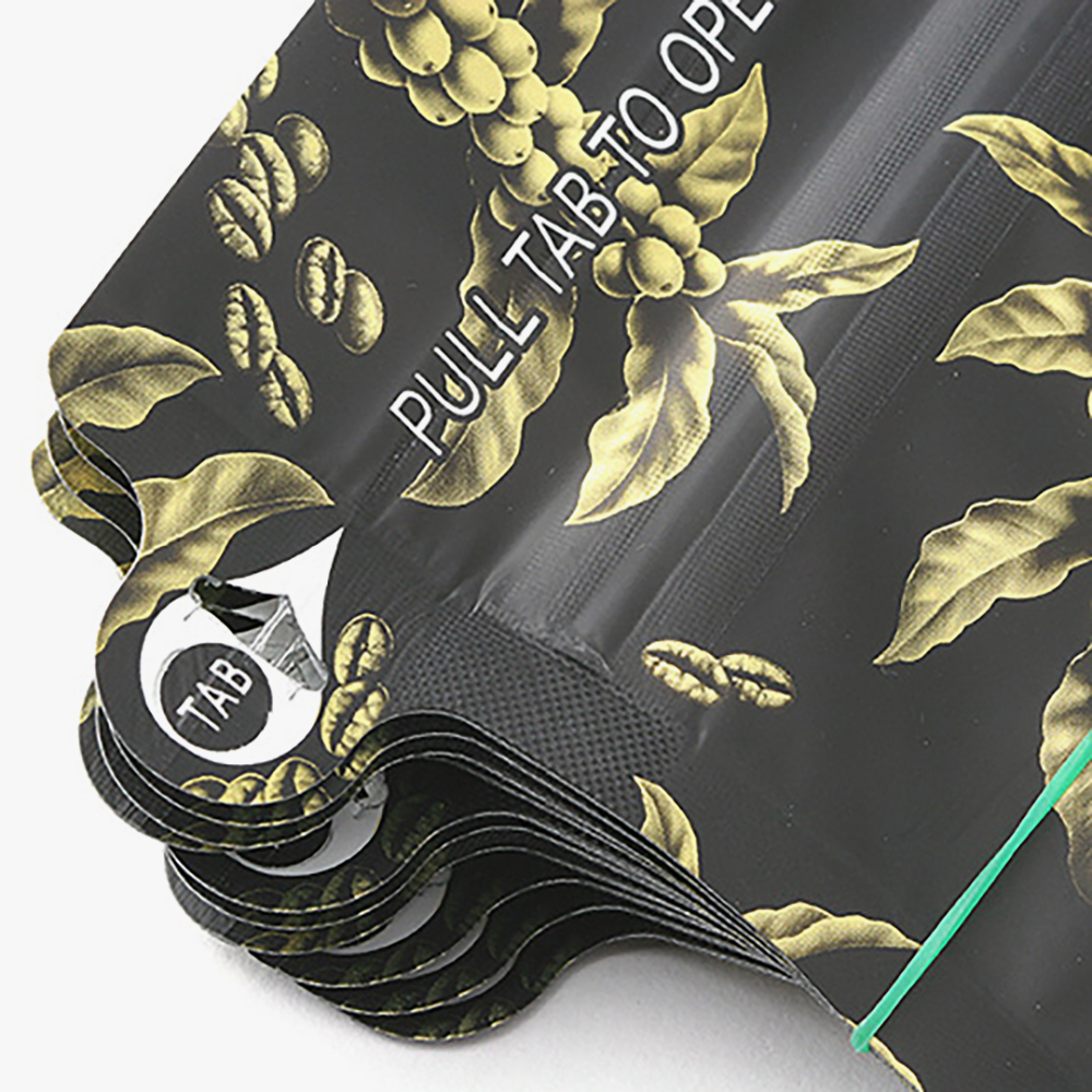 카페뮤제오 선물용 아로마밸브지퍼백 200g 10장(Black)