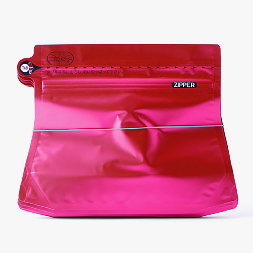 카페뮤제오 선물용 아로마밸브지퍼백 100g 10장(Pink)