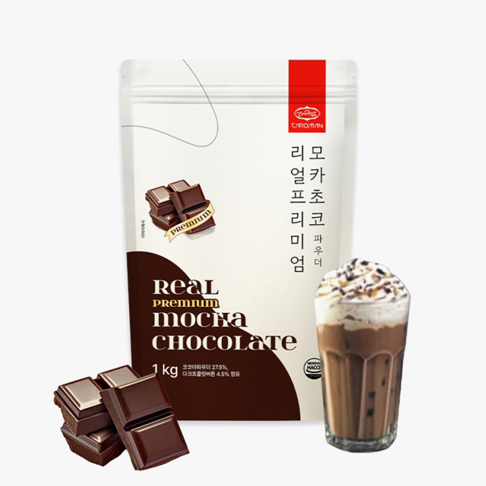 까로망 리얼 프리미엄 모카초코 파우더 1kg