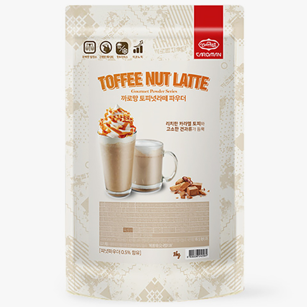 까로망 토피넛라떼 파우더 1kg