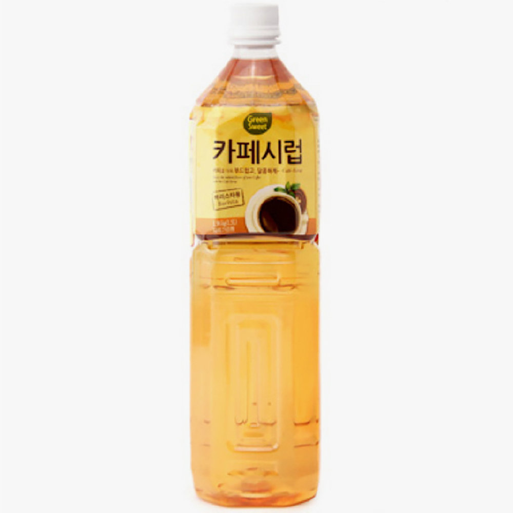 청정원 그린스위트 까페시럽 1.5L