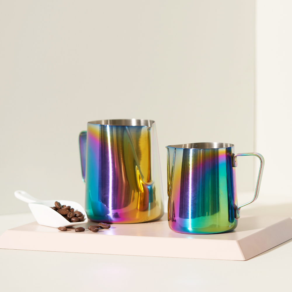 커피상회 레인보우 스팀피처 600ml