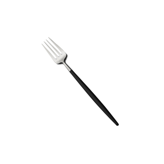 큐티폴 고아 블랙 디저트 포크