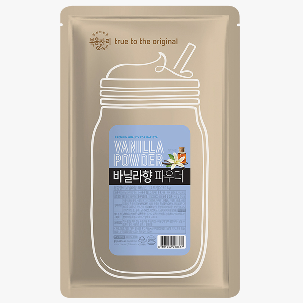 복음자리 바닐라향 파우더 1kg