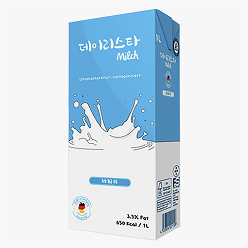 데이리스타 멸균우유 1L X 12