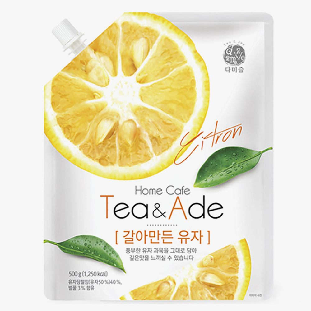 다미즐 갈아만든 유자 500g
