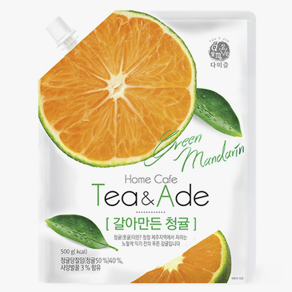 다미즐 갈아만든 청귤차 500g