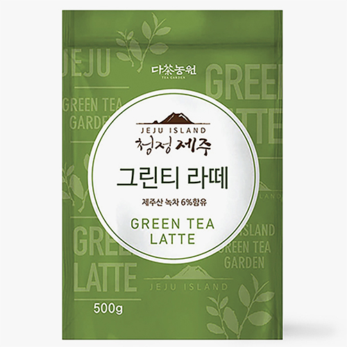 다농원 청정제주 그린티라떼 500g