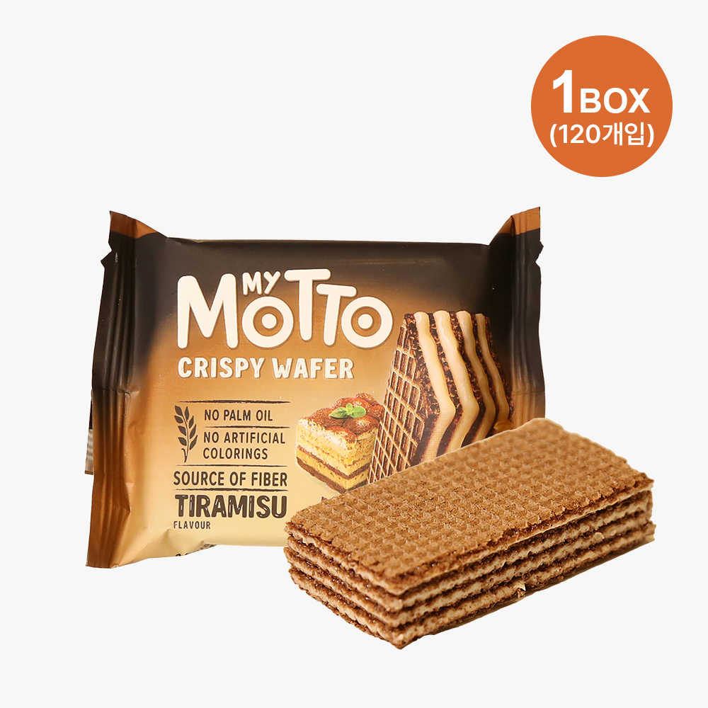 디보트코리아 마이모토 크리스피 웨이퍼 티라미수향 120ea (1box)