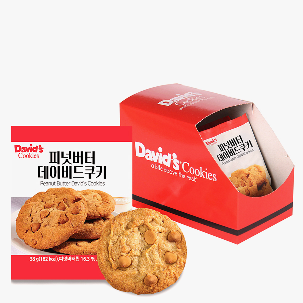디보트코리아 피넛버터 쿠키 60ea(1box)