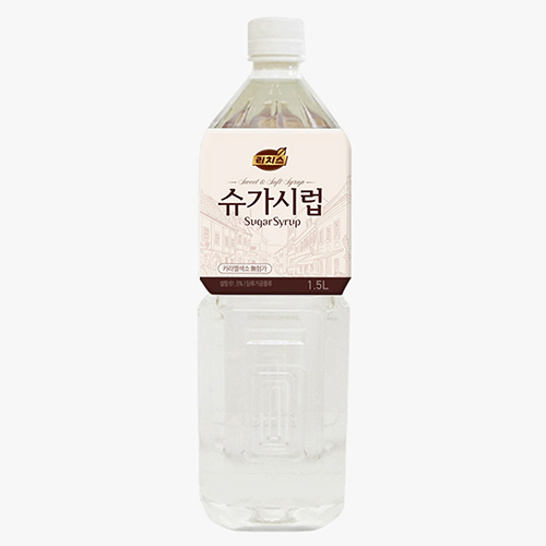 동서 리치스 슈가시럽 1.5L (펌프포함)