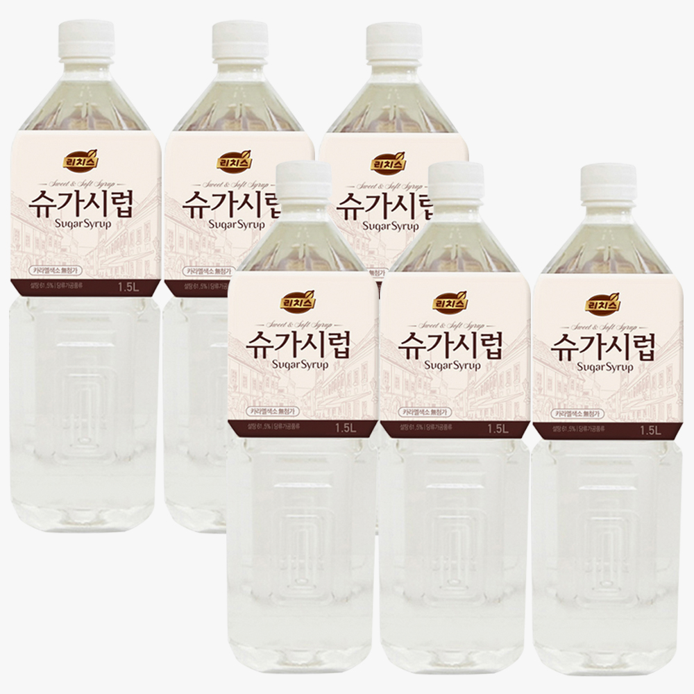 동서 리치스 슈가시럽 1.5L X 6