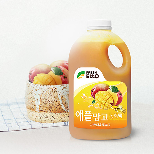 프레시에또 망고 농축액 1.8kg X 2