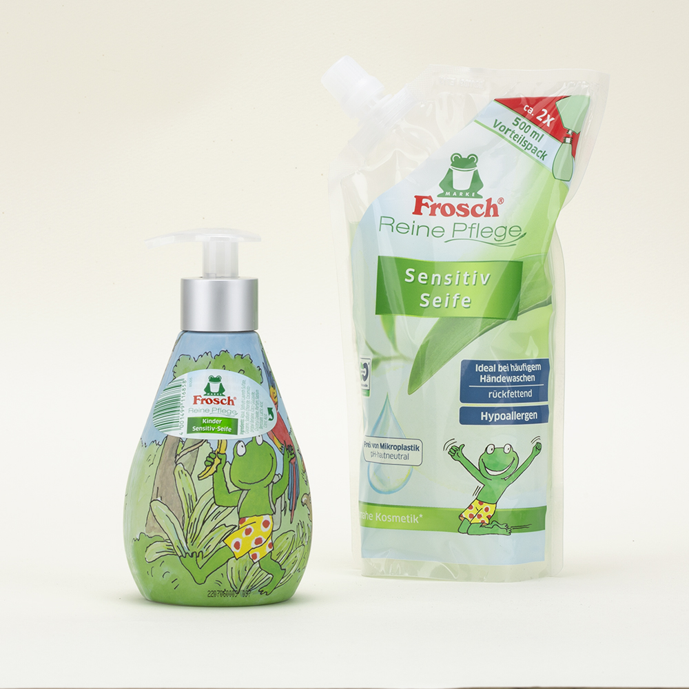프로쉬 독일 캐릭터 핸드워시 실속 세트 (본품 300ml 1개 + 리필팩 500ml 2개)